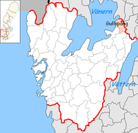 Gullspång in Västra Götaland county